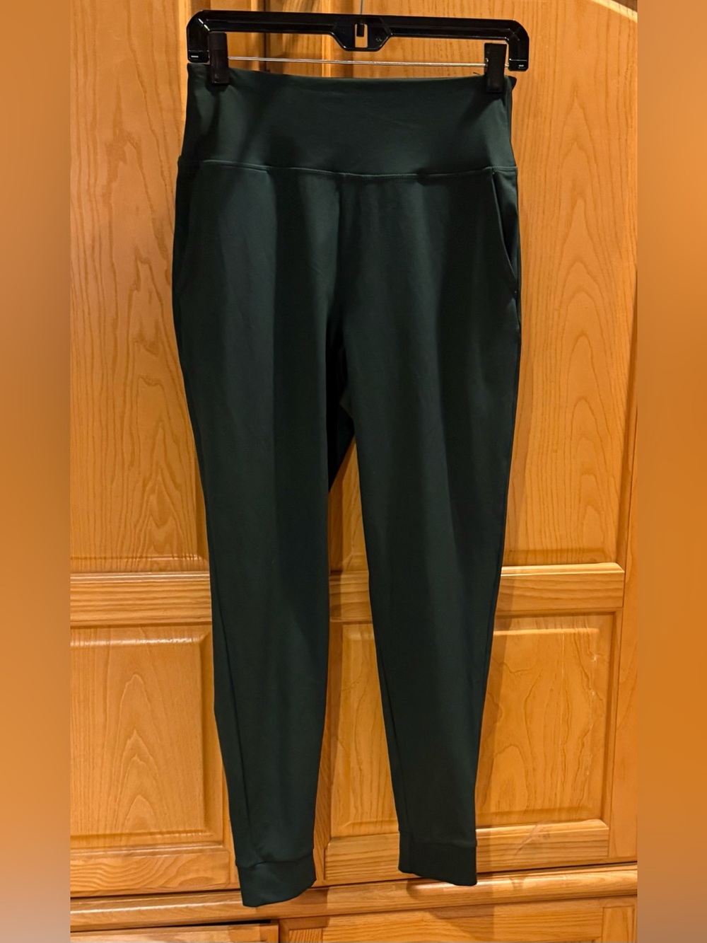 XERSION Women's Dark Green Quick-Dri High-Rise Leggings Size Small
